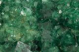 Heart-Shaped Fluorescent Fluorite Crystal Cluster - Madagascar #361394-1